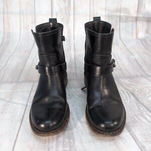 Rag & Bone Classic Moto Leather Ankle Boots – Black – Women’s 7.5